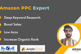 setup, optimize and manage your amazon PPC campaign ads