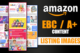 design amazon product listing images, ebc, a plus