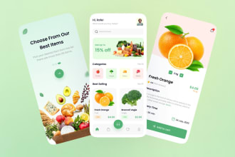 create mobile app UI UX design in figma