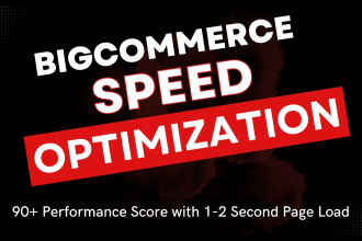 do bigcommerce speed optimization according to google pagespeed insight