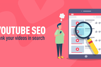 be your youtube video SEO expert to rank your video