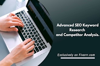 do advanced seo keyword research and competitor research