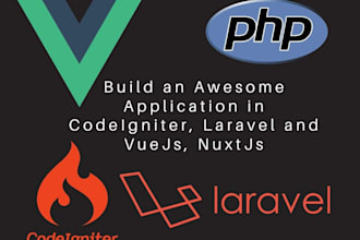 be your full stack best web developer using PHP, laravel, vue js