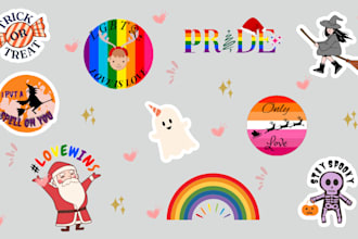 create digital planner custom printable stickers for you