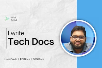 write technical documentation for your software and scripts