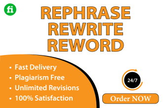 write plagiarism free content for you