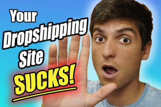 video review your ecommerce shopify dropshipping website to boost sales