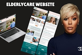 design senior care website assisted living independent living domiciliary care