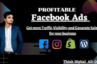 do lucrative facebook ads for more lead and sales, with instagram