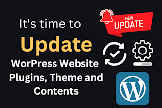 fix wordpress, update wordpress, php version,plugin,themes without losing data