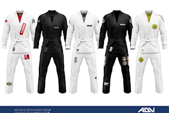 design your martial arts jiu jitsu wear gi or nogi bjj