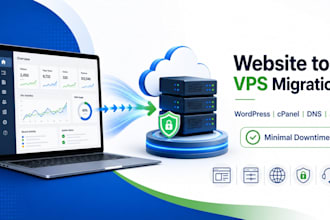 migrate your website from shared hosting to vps