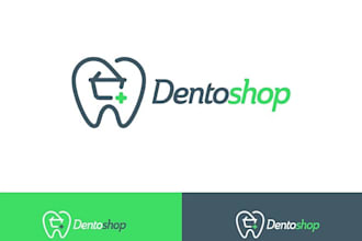 do elegant dental logo design with unlimited revision