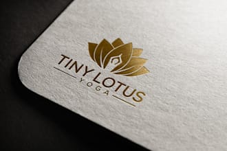 design health or yoga and wellness logo design
