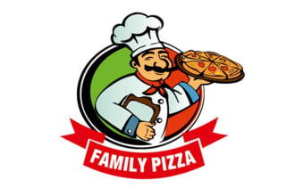 design high quality pizza logo in high definition