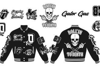 create design varsity jacket street wear brand