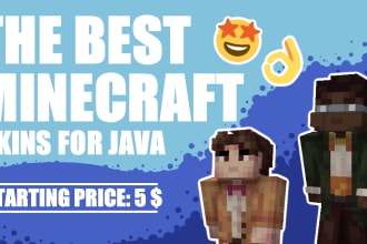 draw minecraft skin for you