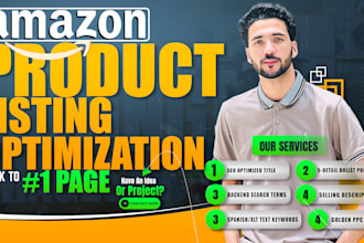 do amazon listing optimization SEO easy ranking keywords, description