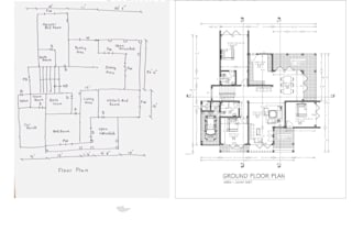 convert your hand drawn, PDF or sketch into auto cad drawing