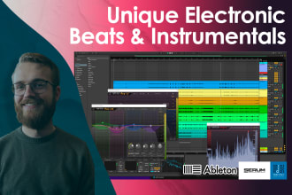 create a professional edm track for you as a ghost producer