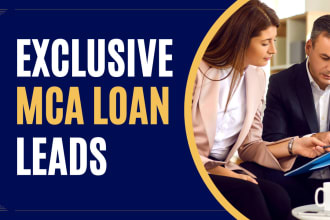 generate merchant cash advance mca leads financial lead and business loan lead