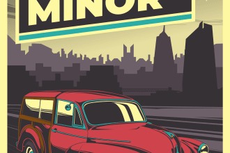 make vintage poster style from your car image