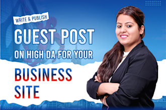 write and publish article guest post strong, create high quality tech backlinks