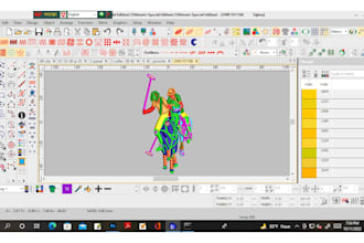 do embroidery digitizing into dst pes in1hour