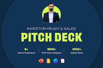 do sales deck or pitch deck design