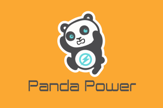 design creative panda electrical logo for your company