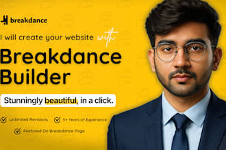 design your website with breakdance builder in 2 days
