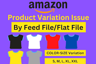 create or fix your amazon variation listings with amazon flat file