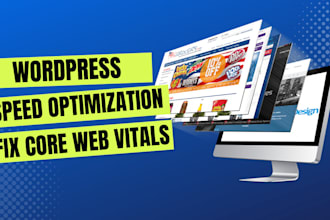 fix core web vitals and optimize wordpress website speed