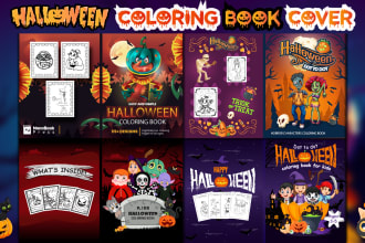 design coloring book, ebook, kids book cover for you