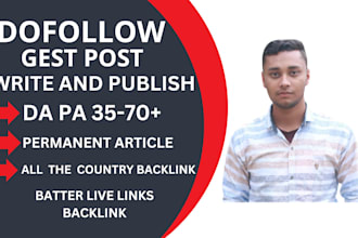 write and publish dofollow guest post HQ authority seo backlinks