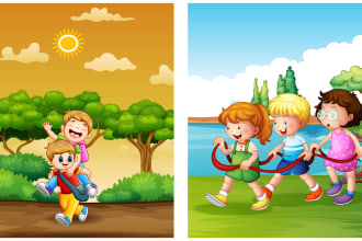 design children book illustration and cover children storybook illustrations kdp