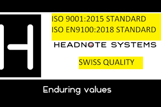provide an expertise for the iso 9001 2015 standard