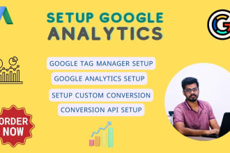 fix and setup ga universal and google analytics 4 for you