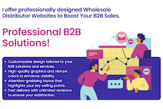 create wholesale distributor website