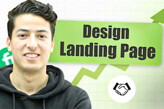design arabic, darija landingpage