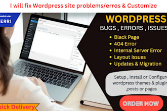 fix wordpress issues and fix bugs
