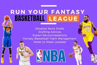 draft and manage your fantasy basketball team