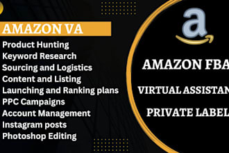 be your expert amazon fba virtual assistant for pl