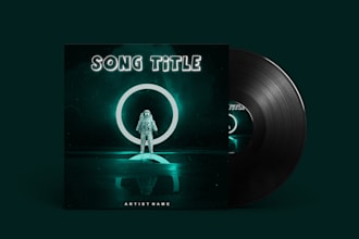 design custom album cover or single cover art