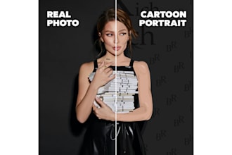 draw a vector illustration from your photo