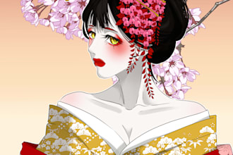 draw art, fanart, nsfw, anime, lineart
