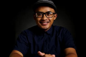 do indonesia voice over for your youtube, podcast, and your project good price