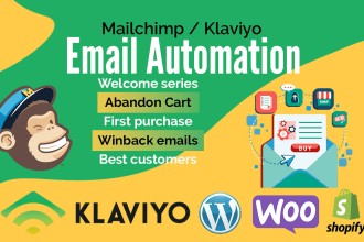 do mailchimp klaviyo email automation with your ecommerce store