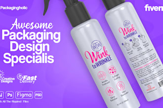 design professional labels for your cleaning products