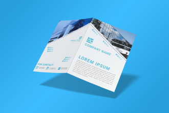 design folder, letterhead, invoice, envelope and stationary